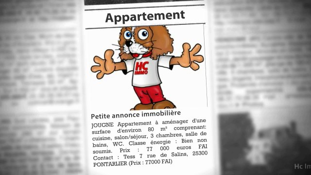 Appartement à vendre, 25, 77000€