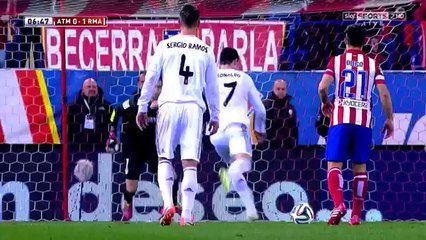 Cristiano Ronaldo Vs Atletico Madrid