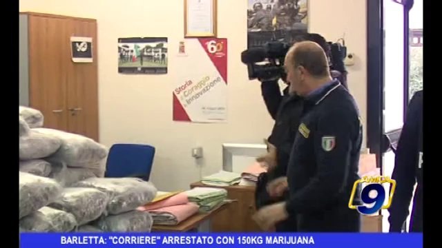 Barletta: Corriere arrestato con 150 kg Marijuana