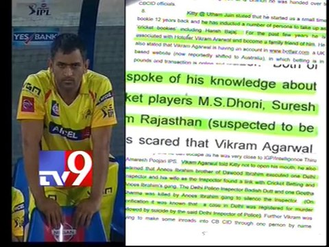MS Dhoni figures in IPL spot-fixing panel report