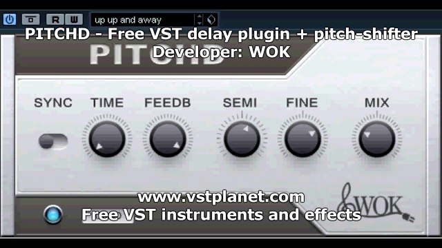 PITCHD - Free VST delay plugin + pitch-shifter - vstplanet.com