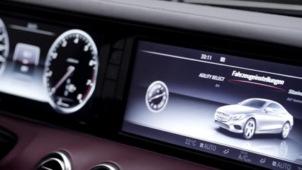 Mercedes Classe S Coupé MY 2014, gli interni