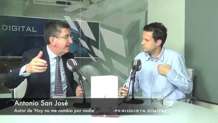 Antonio San José, autor de 'Hoy no me cambio por nadie'. 11-2-2014