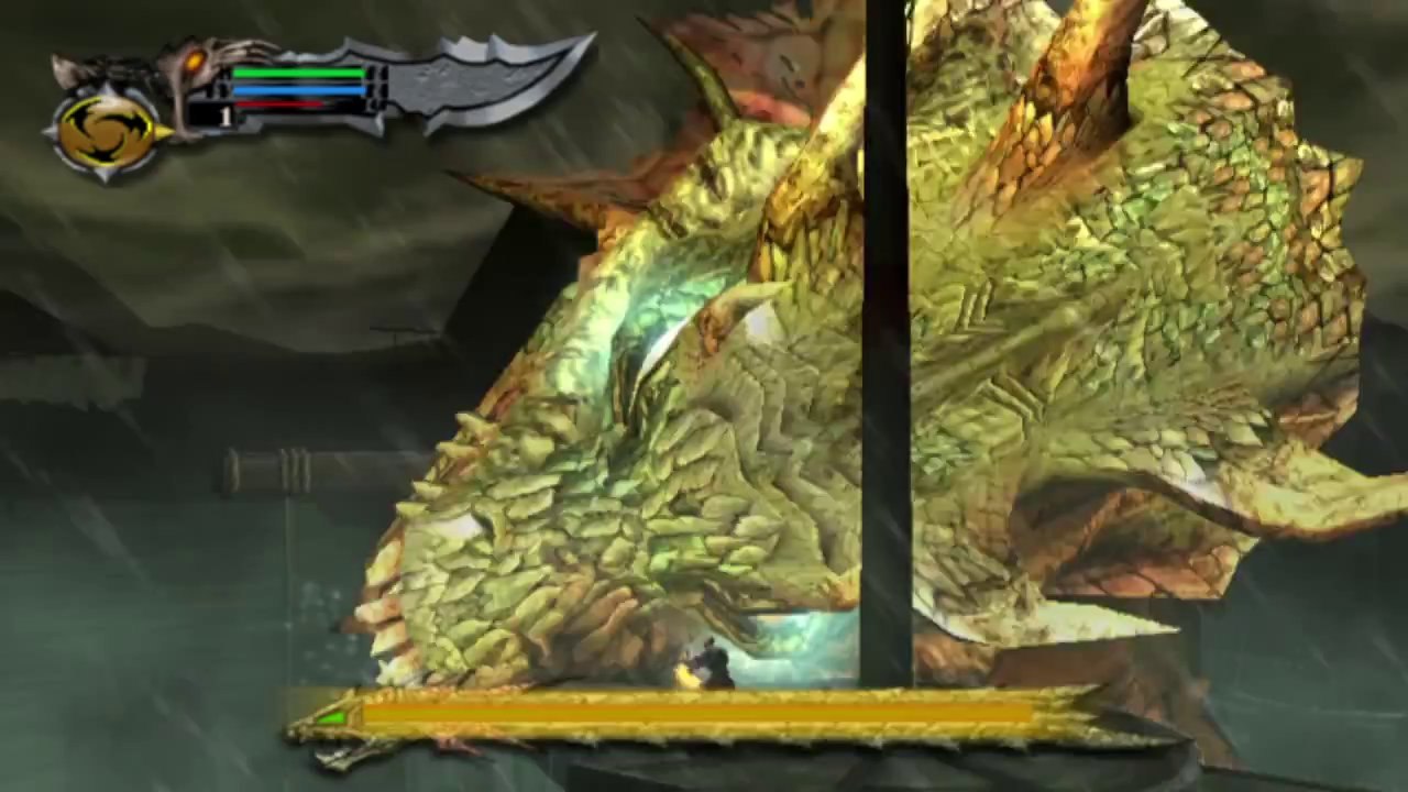 God of War Collection Vita BRoll Footage ~ GoW 1