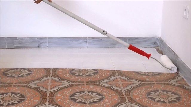 Natura Boya Dekoratif Epoksi Zemin - Primer Astar Uygulaması