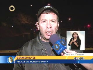 Gerardo Blyde anunció ascenso post mortem de polibarutas calcinados