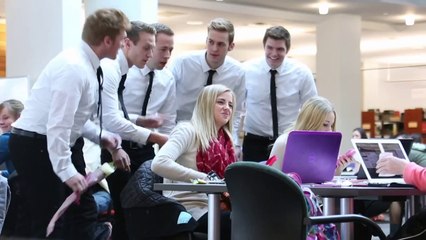 Surprise A Cappella Valentine’s Day Singing Will Make You Smile