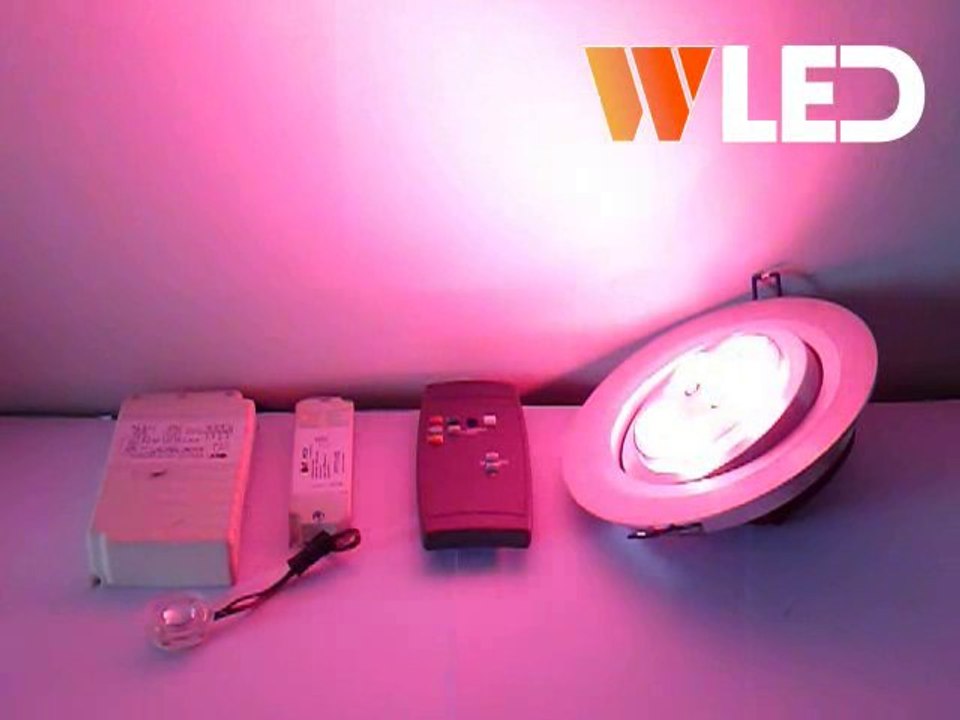 Spot LED AR111 RGB ou monocouleur - WLED