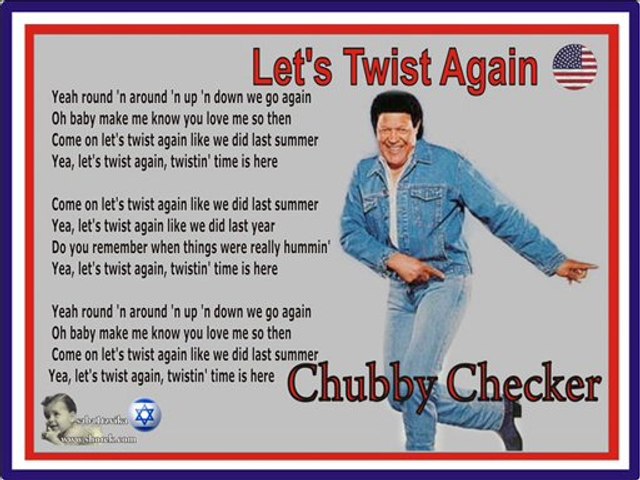 Chubby Checker - Let's Twist Again ♫ - video Dailymotion