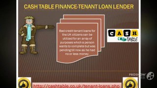 Cash Table Finance |Cash loans for tenant| Council tenant loans| unsecured loans for tenants