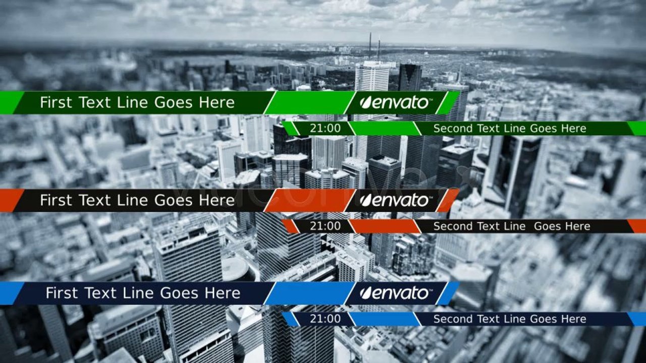 Simple Lower Third - After Effects Template