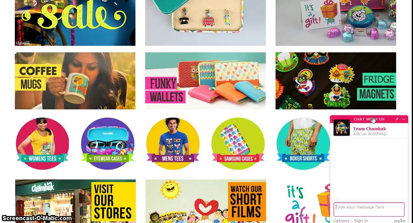 Client: Chumbak - Magento Development