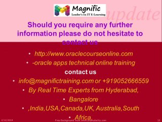 oracle apps technical Online Training in American Samoa