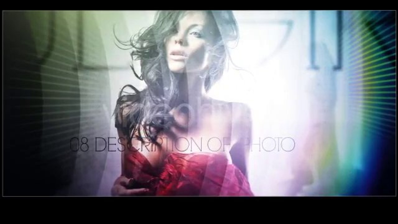 Abstract model - After Effects Template