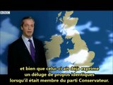 La météo de Nigel Farage (BBC 26/01/14)