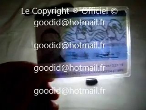 FAUX ET VRAIS PAPIER CNI PERMIS DE CONDUIRE TOUS DOCUMENTS ADMINISTRATIFS