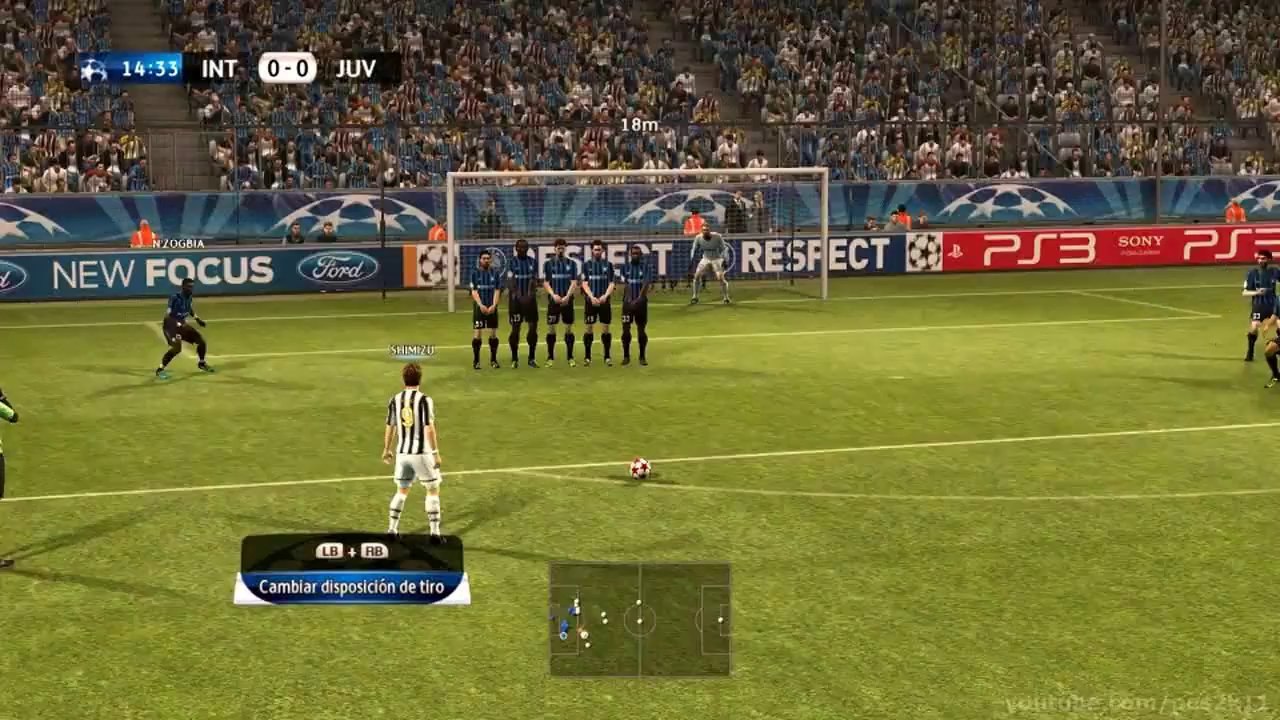 JUVENTUS vs INTER - FINAL Champions League - Munich - PES 2012