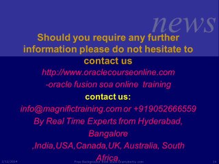 oracle fusion adf Online Training in American Samoa