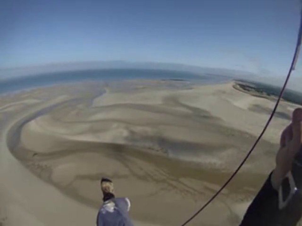 Paramoteur à la plage !