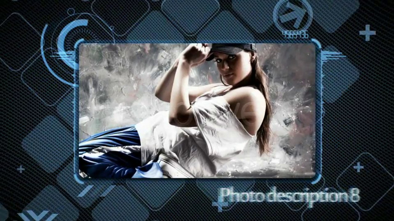 Hi-tech display - After Effects Template