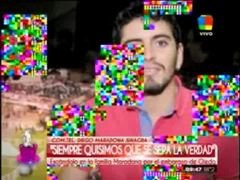 Habló Diego Maradona Jr sobre el sexto hijo de Diego