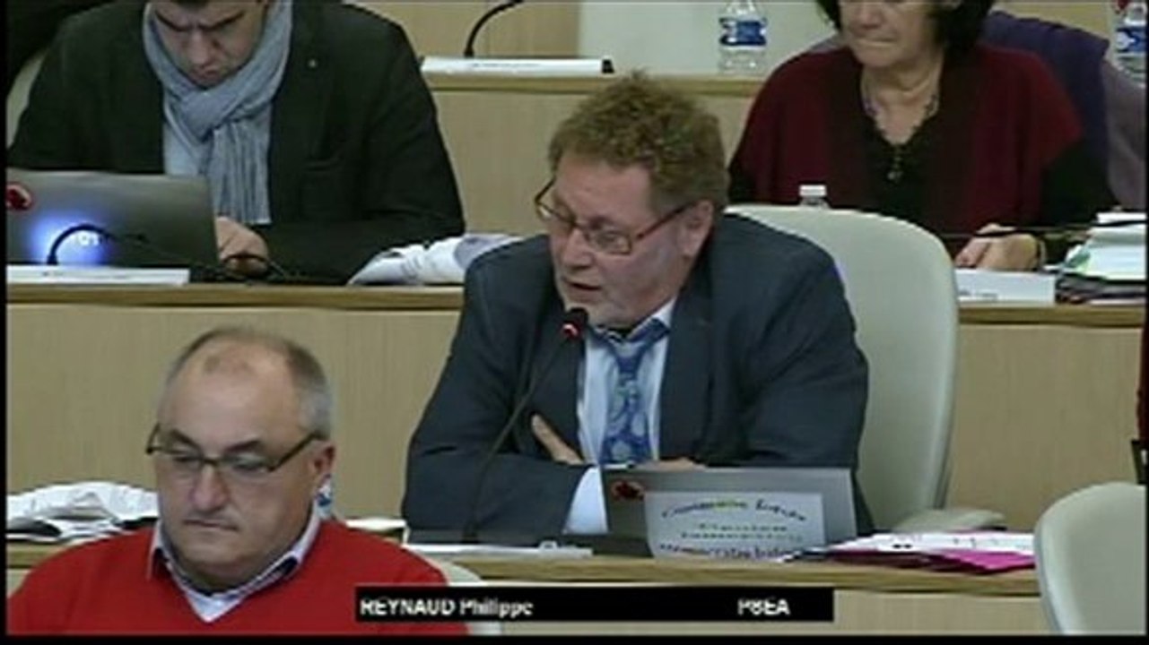 Budget 2014 - Amendement transport - Philippe REYNAUD