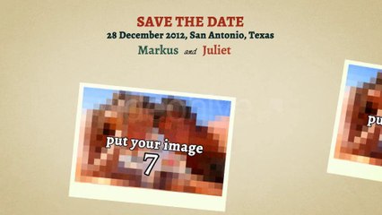Save the Date - After Effects Template