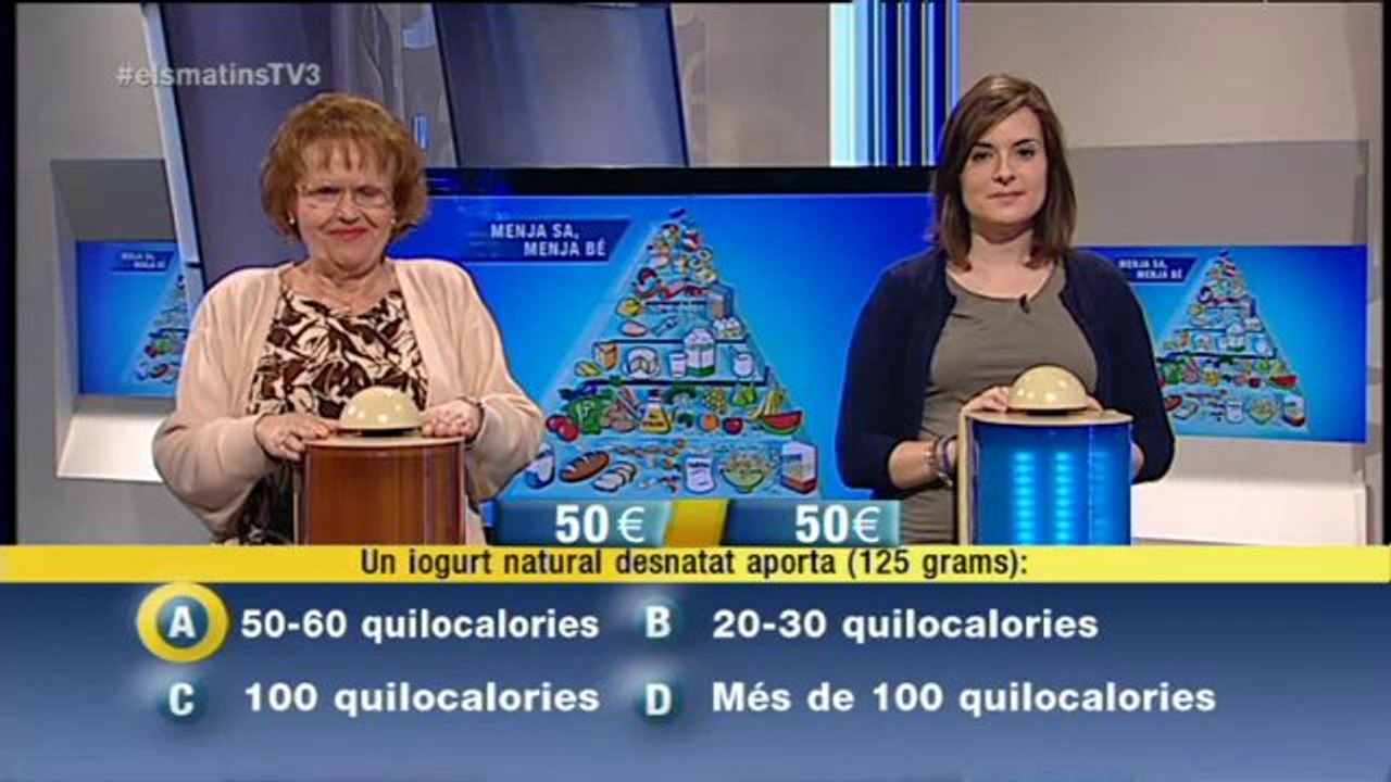 TV3 - Els Matins - Concurs "Menja sa, menja bé" (12/02/14)