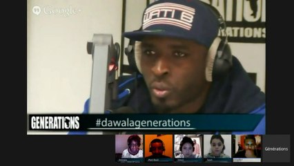 Interview Dawala sur Générations - A propos de Maitre Gims