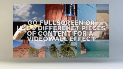 Wall Fall Logo Reveal - After Effects Template