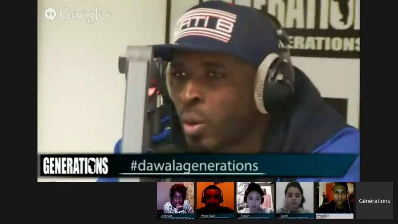 Interview Dawala sur Générations - A propos de Wati B