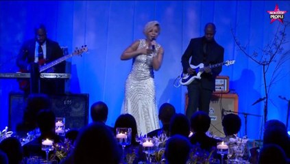 La dédicace de Mary J. Blige à François Hollande