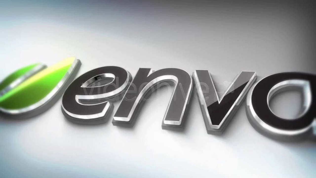Elegant 3d Logo Reveal - After Effects Template