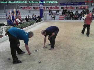 Tour de Qualification Lituanie (Linas BUDRIKAS) - Ecosse (Robbie STRONACH)