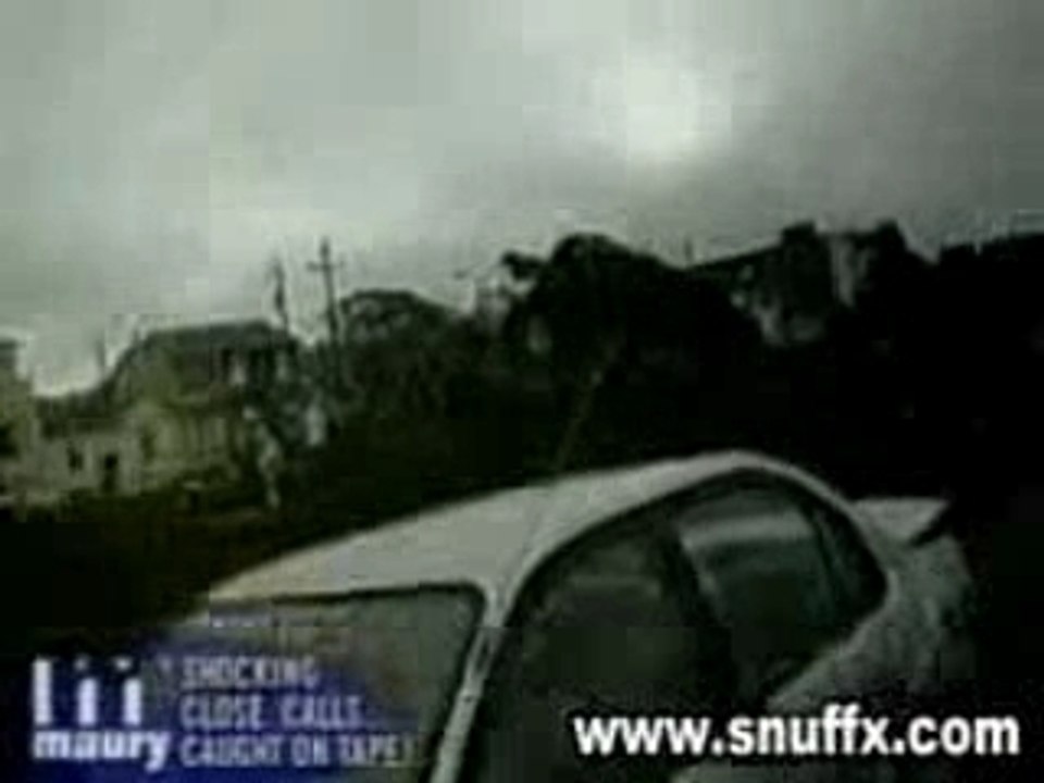 Crash Moto Sur Voiture