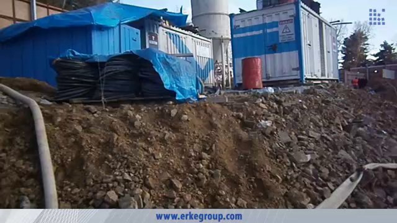 ERKE Dış Ticaret ltd., Soilmec 7T-500J Jet Grouting Set - Beşiktaş İnönü Stadium - BJK