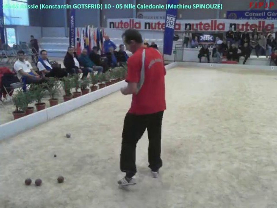 Tour Qualificatif Russie (Konstantin GOTSFRID) - Nlle Caledonie (Mathieu SPINOUZE)