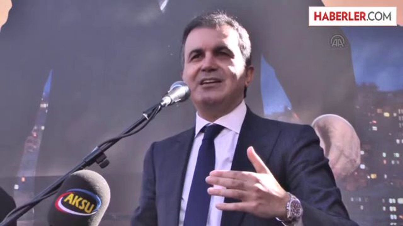 Kültür ve Turizm Bakanı Çelik, seçim bürosu açtı -