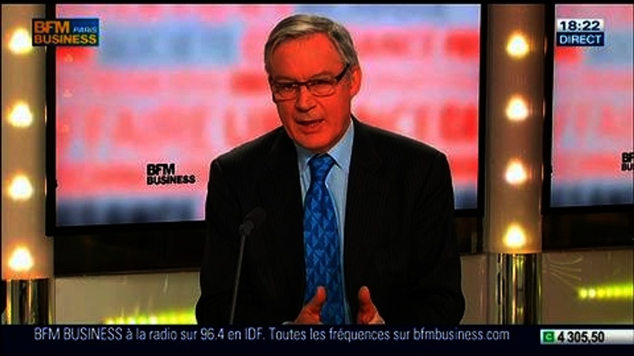 Christian Noyer, gouverneur de la Banque de France, dans Le Grand Journal – 12/02 2/4