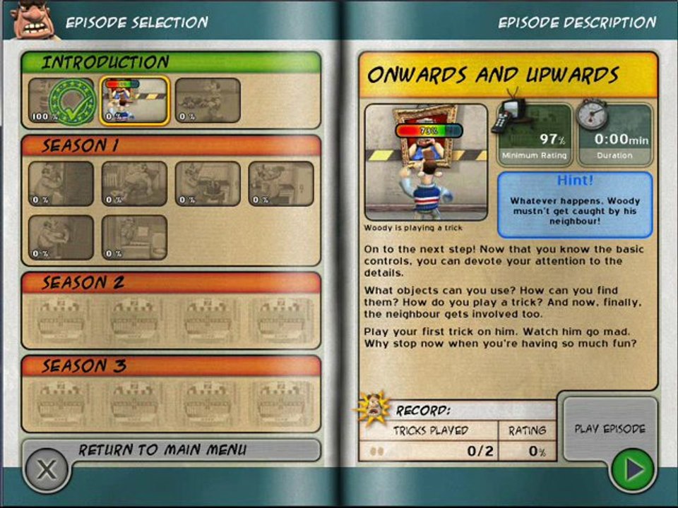 PC - Neighbours From Hell - Introduction - First Steps