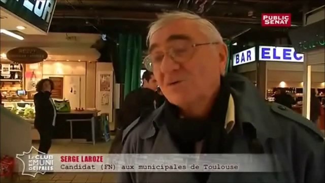 Municipales Toulouse : Serge Laroze en campagne, le reportage de Public Sénat