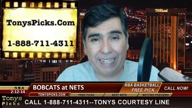 Brooklyn Nets vs. Charlotte Bobcats Pick Prediction NBA Pro Basketball Odds Preview 2-12-2014
