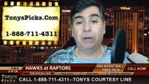 Toronto Raptors vs. Atlanta Hawks Pick Prediction NBA Pro Basketball Odds Preview 2-12-2014