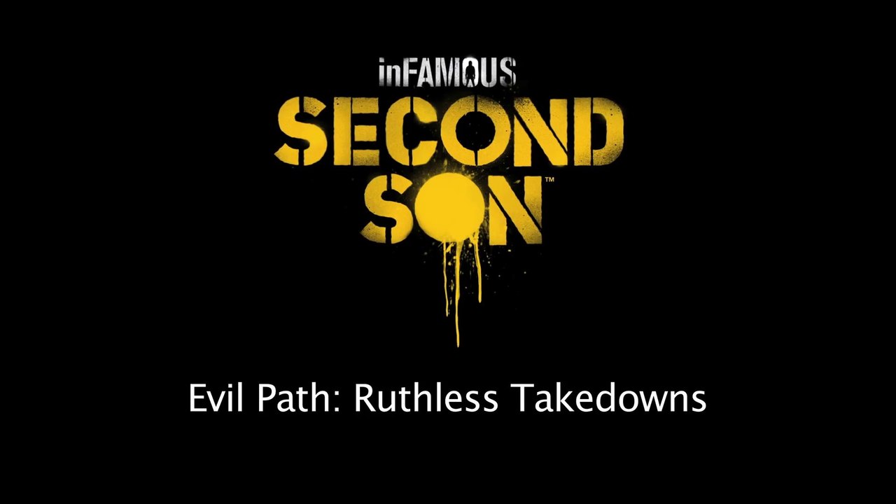 Infamous: Second Son - Preview Build BRoll Footage