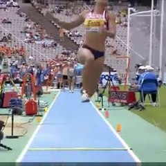 Jessica Ennis Long Jump Heptathlon