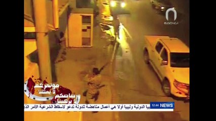 Blasts rock TV station in Libyan capital