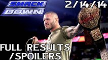 WWE Smackdown 2_14_14 Full Spoilers & Results (WWE Smackdown 14_2_14)