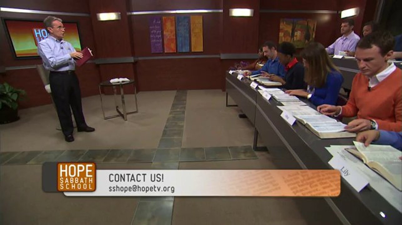 Hope Sabbath School - The Great Controversy: The Foundation - Dr. Derek Morris