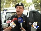 کراچی: پولیس اہل کاروں سے بھری بس پر خود کش کار بم حملہ