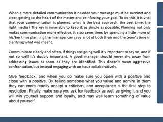 Abney Ramsay Associates: The 5 C's of People Management